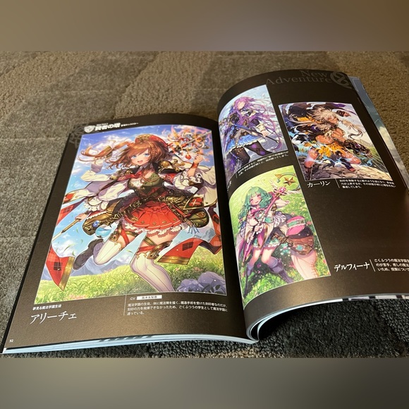 Chain Chronicle Visual & Story Book road to chainchronicle3 Japanese Anime Art - Picture 15 of 16